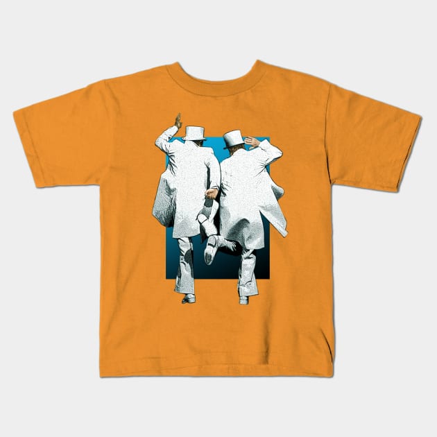 Eric & Ernie - Exit Dancing Kids T-Shirt by The Blue Box